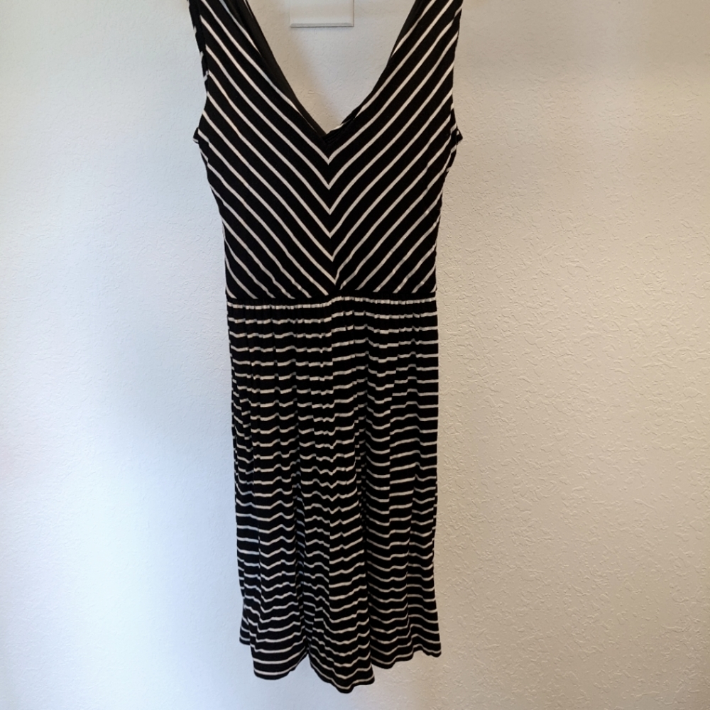 Black and White Dress